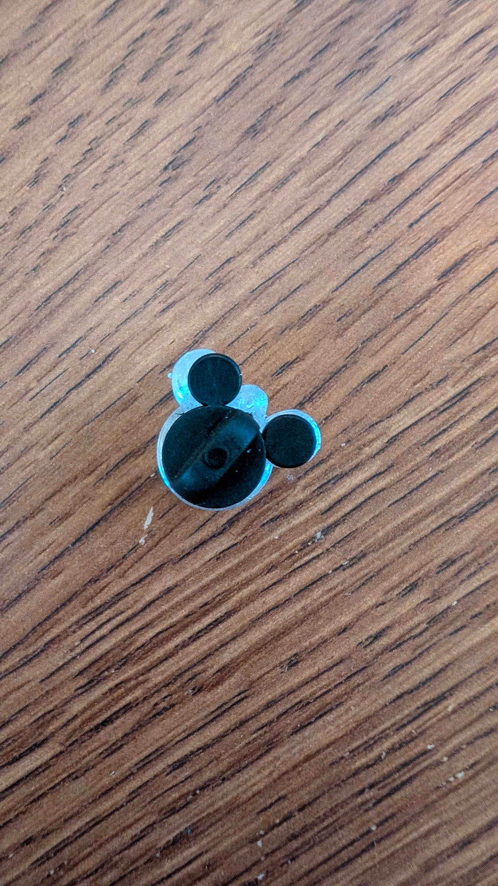 Mickey-Shaped Magnetic Pin Backs – Flexible TPU, Magnet Insert (Commercial Rights) - Nix Guide To