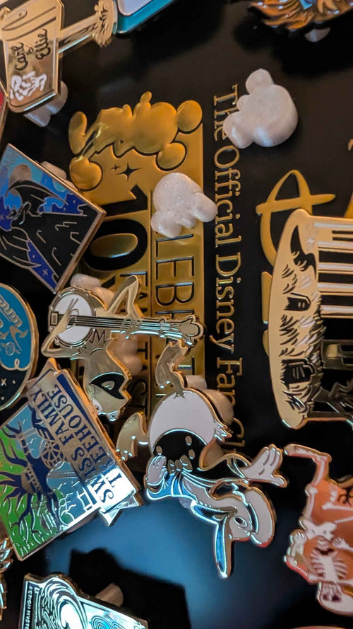 Mickey-Shaped Magnetic Pin Backs – Flexible TPU, Magnet Insert (Commercial Rights) - Nix Guide To
