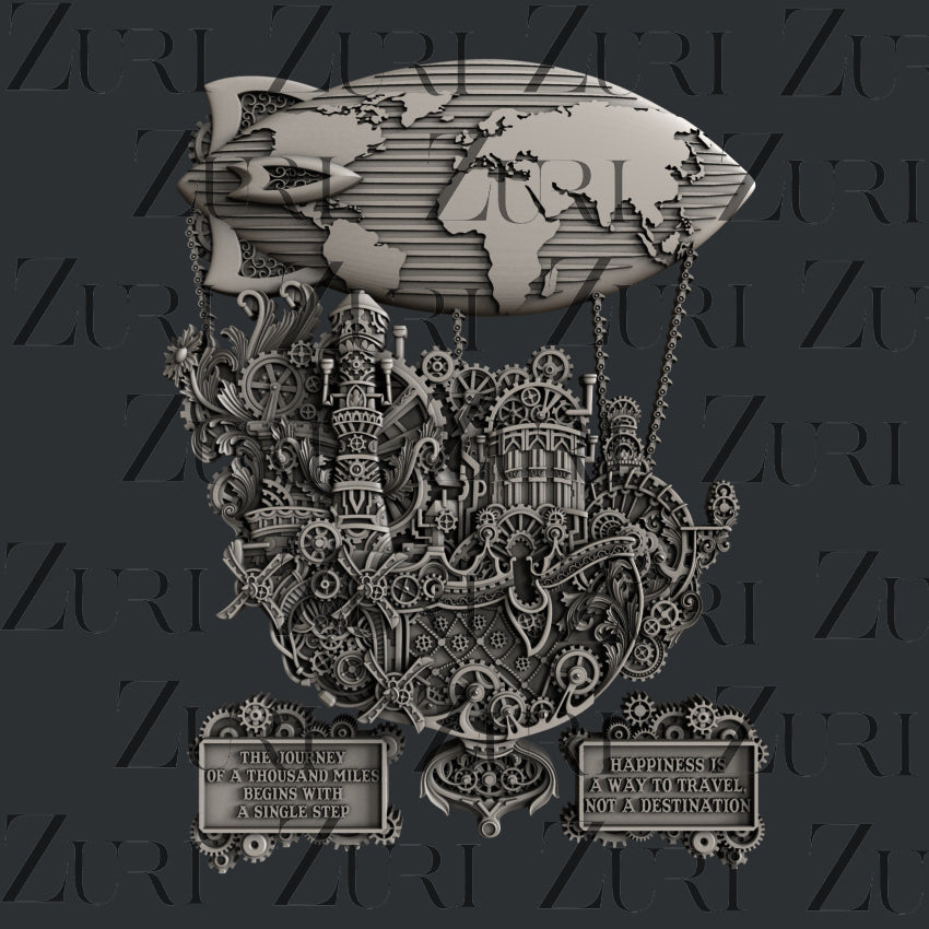 Zuri Designs Steampunk Airship - Nix Guide To