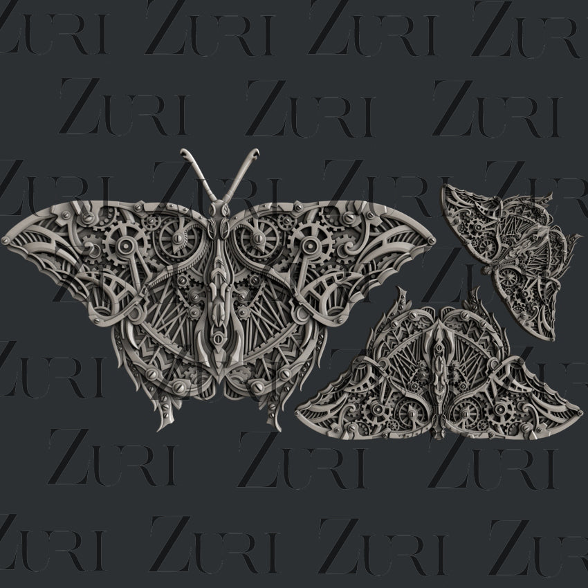 Zuri Designs Steampunk Butterfly - Nix Guide To