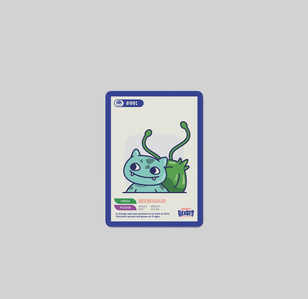 Pocket Beasts - Beast Stickers