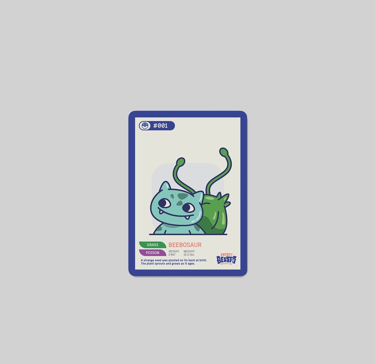 Pocket Beasts - Beast Stickers