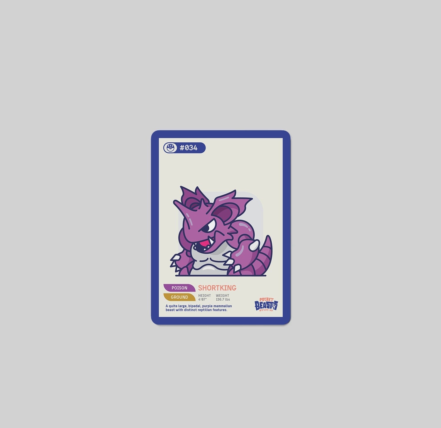 Pocket Beasts - Beast Stickers