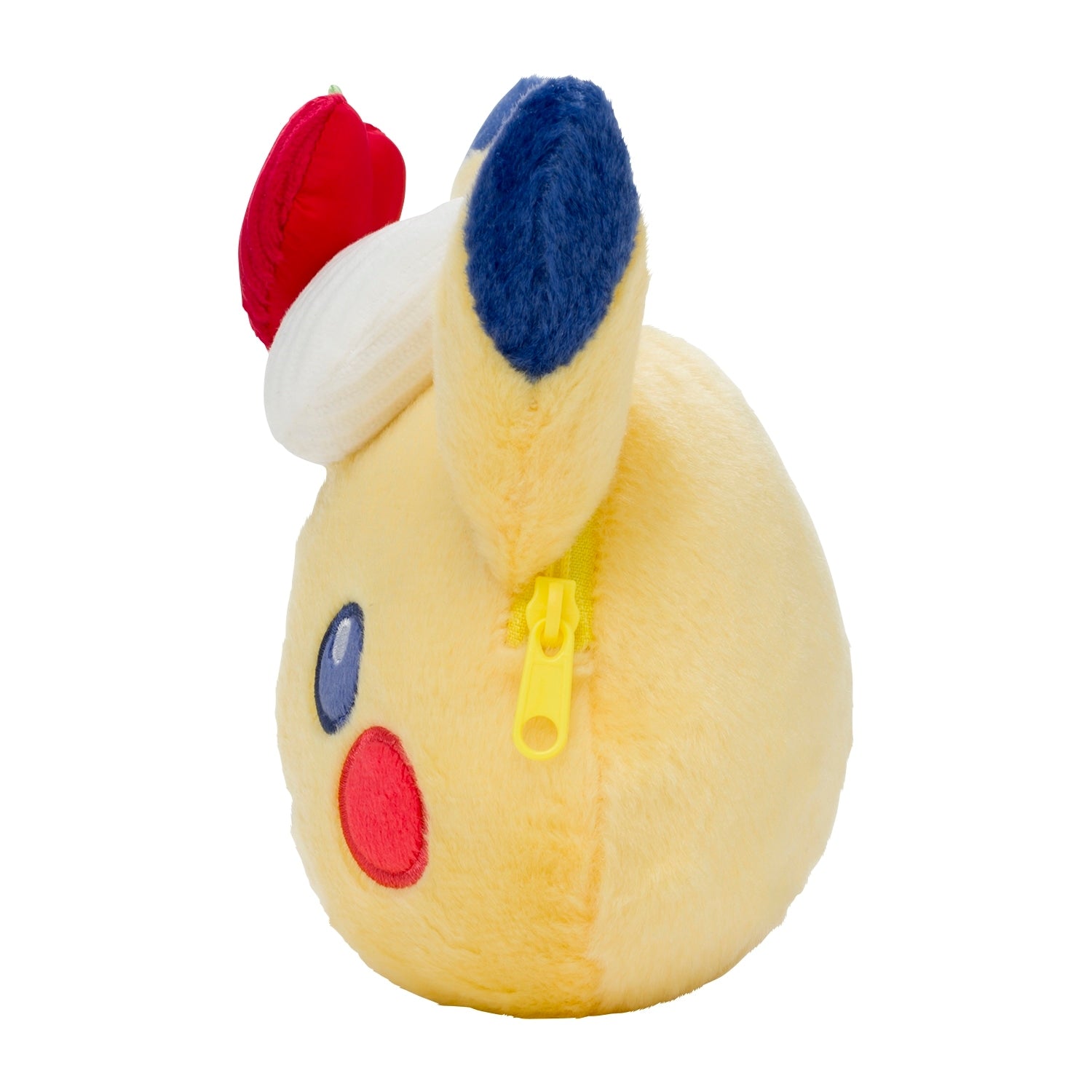 Pokemon Center Pikachu Cream and Cherry Face Pouch (Pokémon Center Japan)
