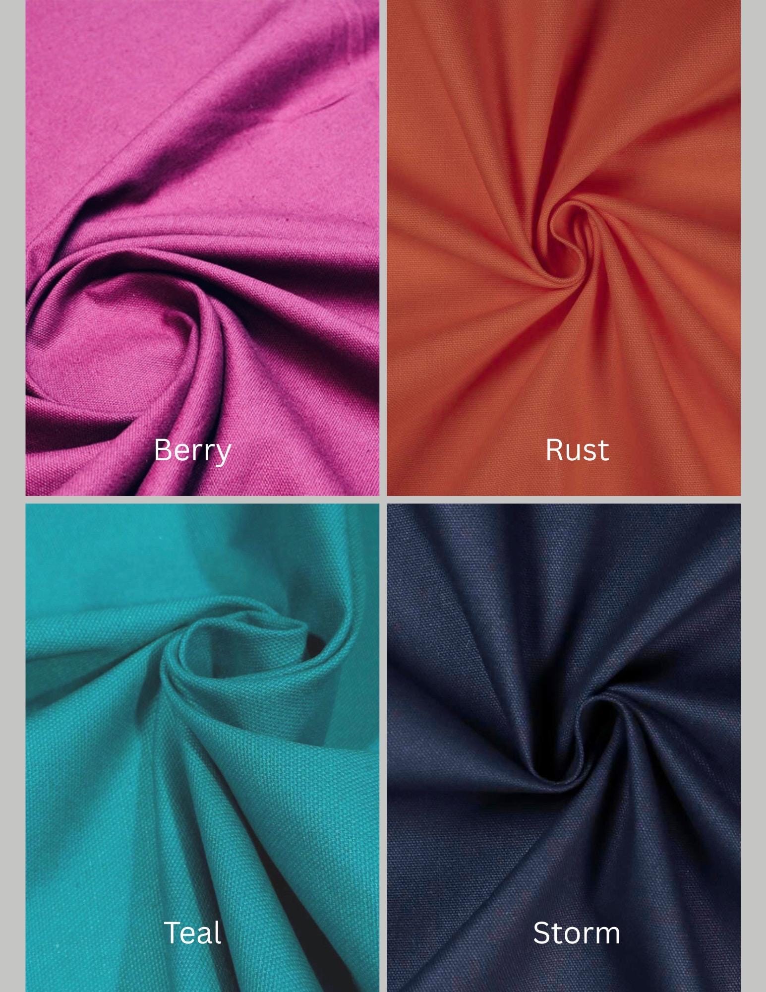 Cotton Canvas Fabric by the Yard – Durable, Medium-Heavy Weight | Bags, Upholstery, Crafts & Apparel | BelieveWorks - Nix Guide To