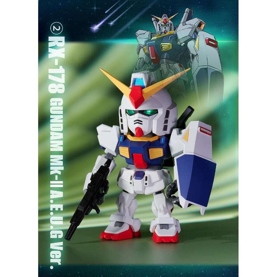 Gundam QMSV Mini Z Gundam & Gundam Mk-II Blind Box (1 Random Box) - Nix Guide To