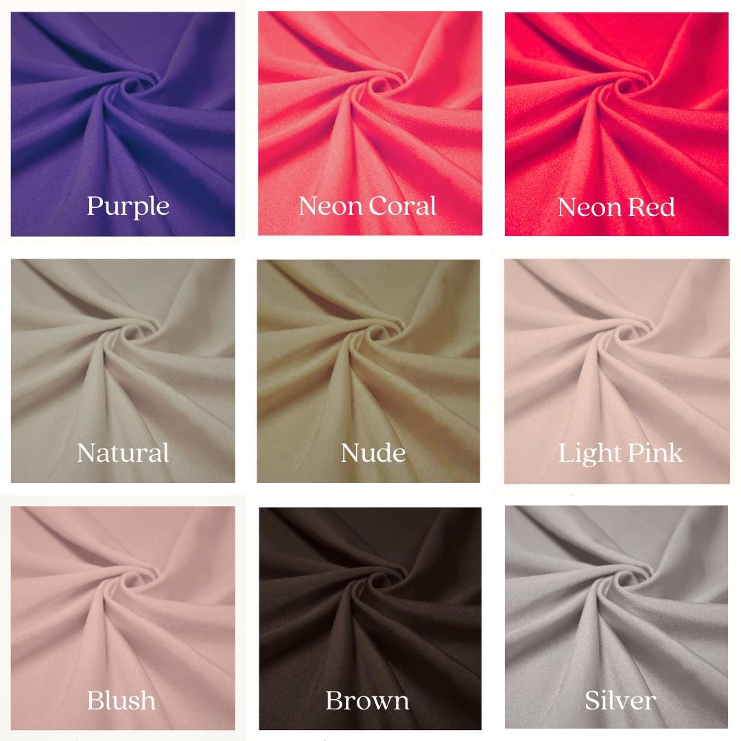 Nylon Spandex Fabric: 4-Way Stretch Swimwear Activewear - 60" Wide - Nix Guide To