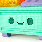 8-Bit Dumpster Fire Vinyl Figure by 100% Soft - Nix Guide To