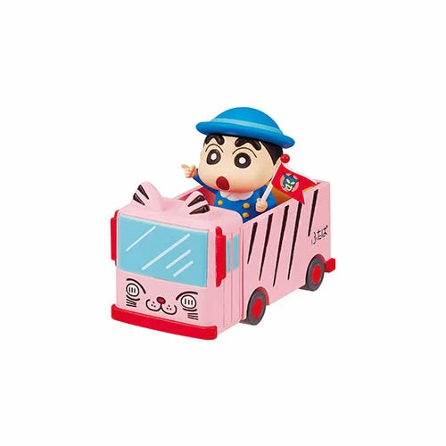 Crayon Shin-chan Oshinko Departing on The Kindergarten Bus! (1 Random Box) (Re-Ment Blind Box) - Nix Guide To