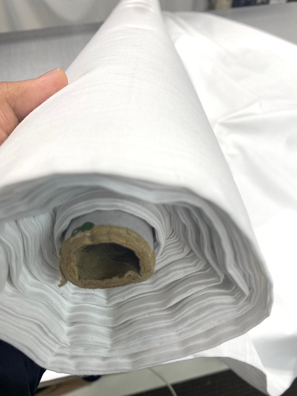 Extra-Wide 110-Inch Cotton Fabric: White & Beige Drapery, Bedding, Crafts - Oeko Tex Certified - Nix Guide To