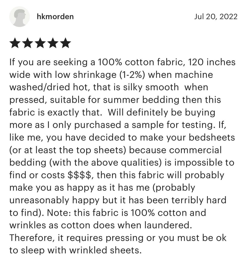 Extra-Wide 110-Inch Cotton Fabric: White & Beige Drapery, Bedding, Crafts - Oeko Tex Certified - Nix Guide To
