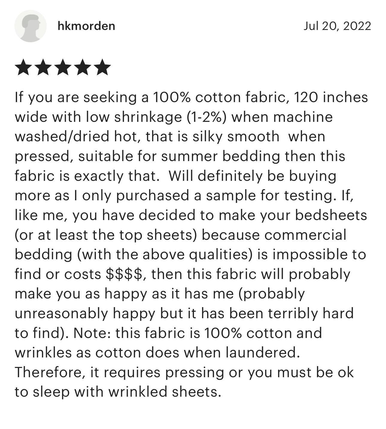 Extra-Wide 110-Inch Cotton Fabric: White & Beige Drapery, Bedding, Crafts - Oeko Tex Certified - Nix Guide To
