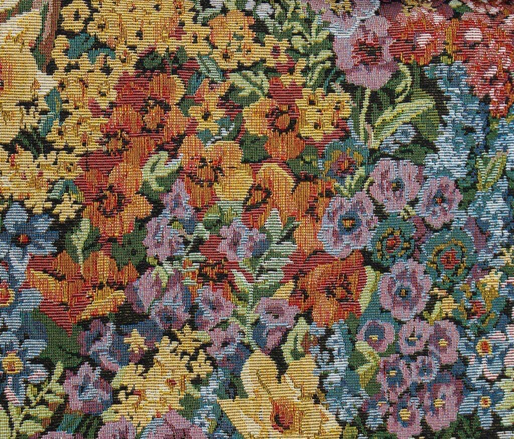 Floral Tapestry Jacquard Fabric - Heavyweight Upholstery, Home Decor - Nix Guide To