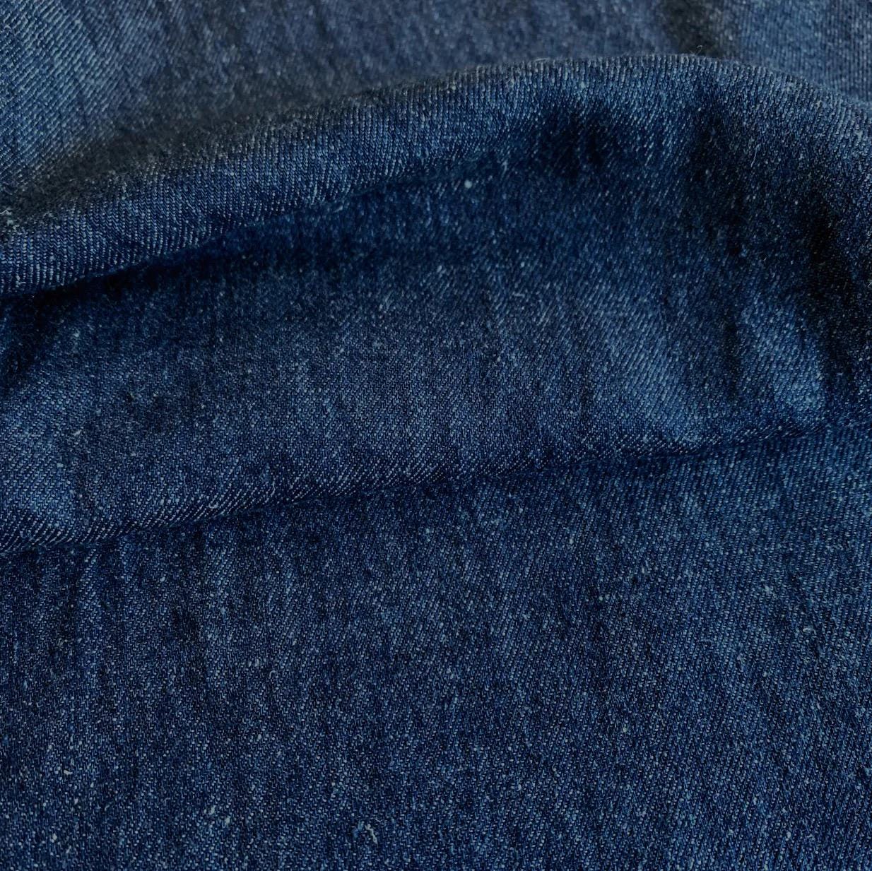 Indigo Blue Hemp Organic Cotton Denim Fabric: Lightweight Sustainable Textile - Nix Guide To