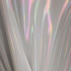 Iridescent Holographic Fabric: 4-Way Stretch Nylon Spandex - 60" Wide - Nix Guide To