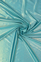 Foil Snake Print Spandex Fabric: Purple, Pink & Turquoise Metallic 4-Way Stretch - Nix Guide To