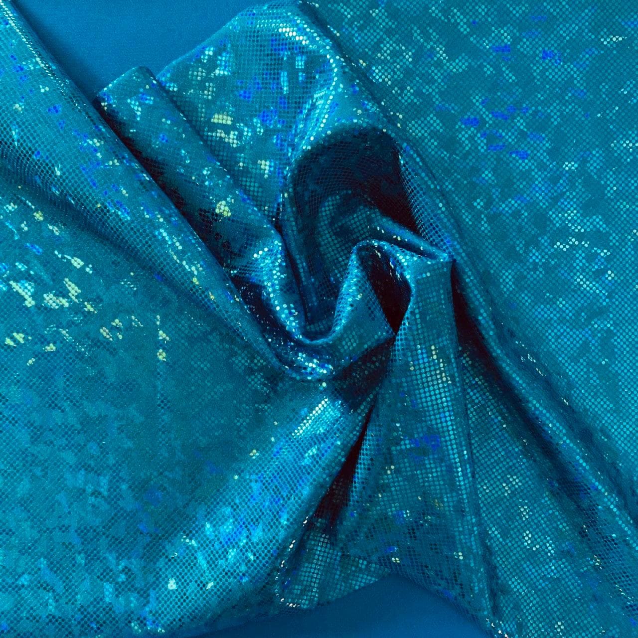 Holographic Shatter Glass Spandex Fabric - 60" Wide - Dance, Swim, Costume - Nix Guide To
