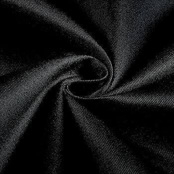 Black and White Twill Fabric: 65/35 Poly-Cotton Blend, 57" Wide - Nix Guide To