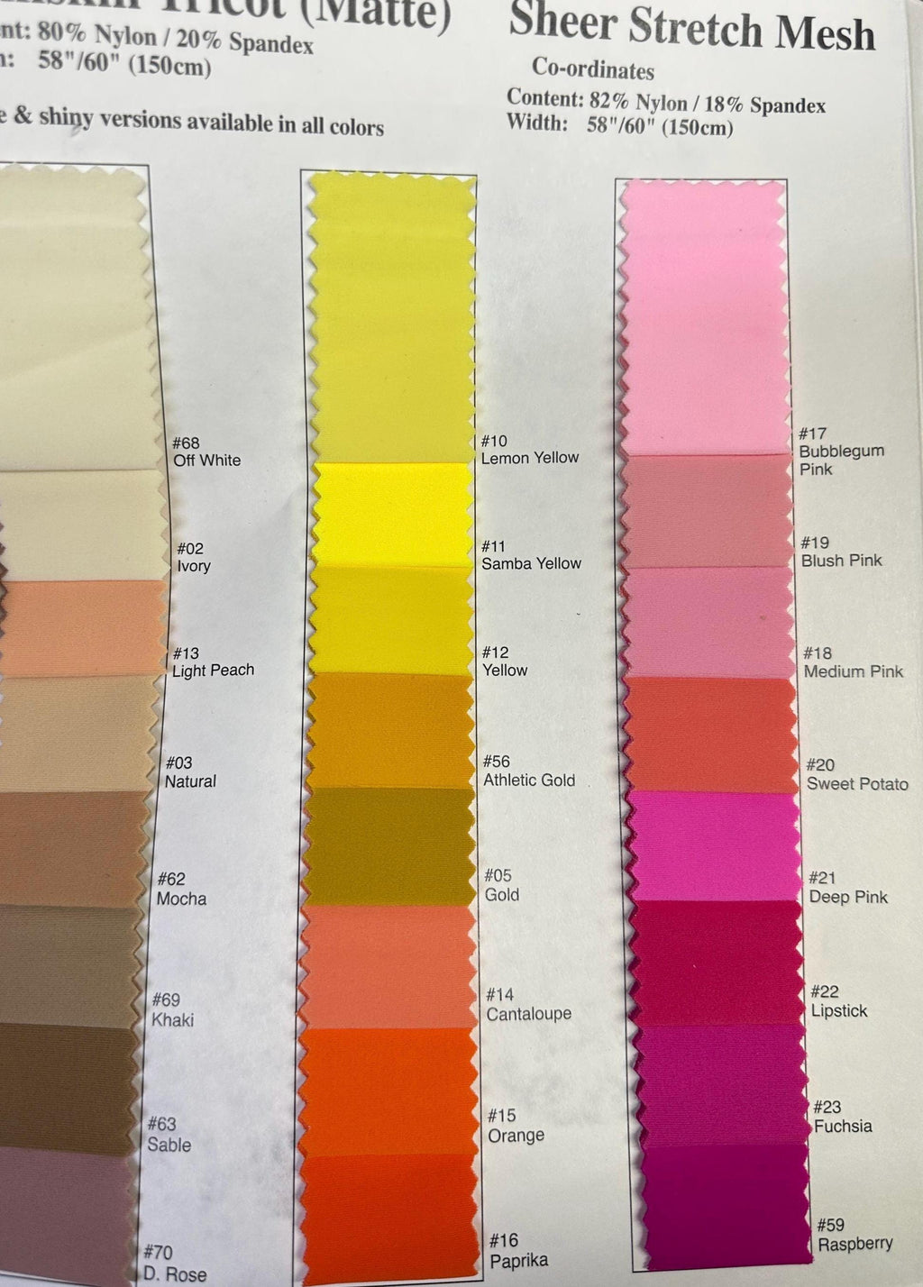 Milliskin Nylon Spandex Fabric: 4-Way Stretch Dancewear, Swimwear, Cosplay - Nix Guide To
