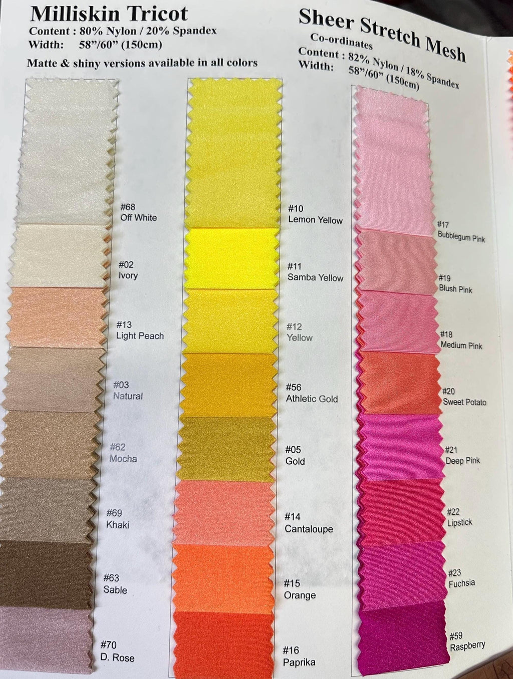 Milliskin Nylon Spandex Fabric: 4-Way Stretch Dancewear, Swimwear, Cosplay - Nix Guide To
