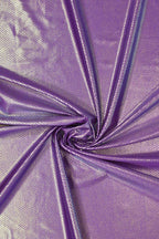 Foil Snake Print Spandex Fabric: Purple, Pink & Turquoise Metallic 4-Way Stretch - Nix Guide To