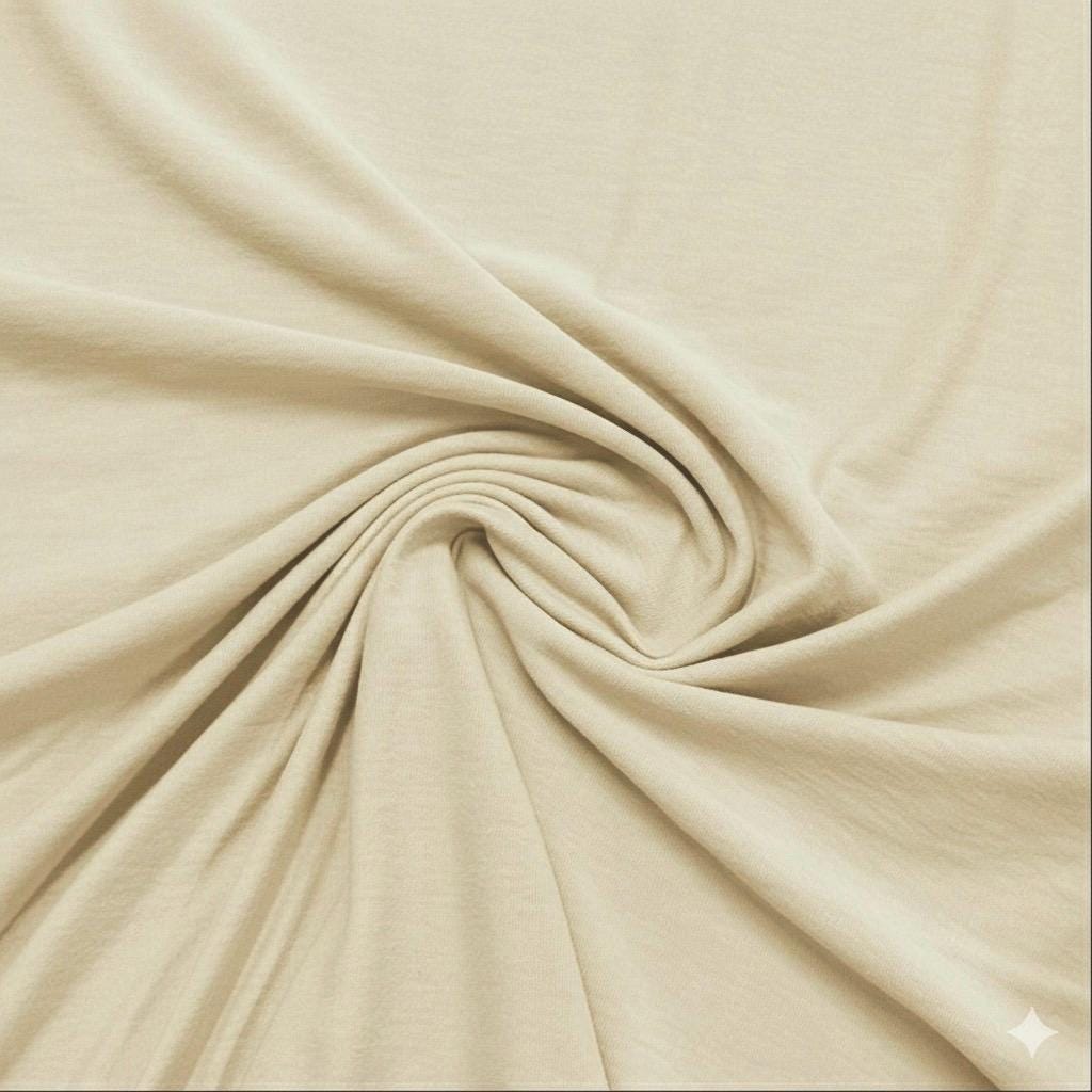 Lyocell Organic Cotton Jersey Knit Fabric | 65" Wide, 160 GSM - Nix Guide To