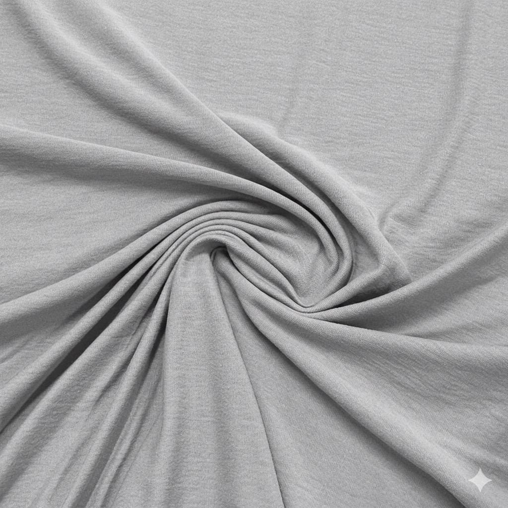 Lyocell Organic Cotton Jersey Knit Fabric | 65" Wide, 160 GSM - Nix Guide To