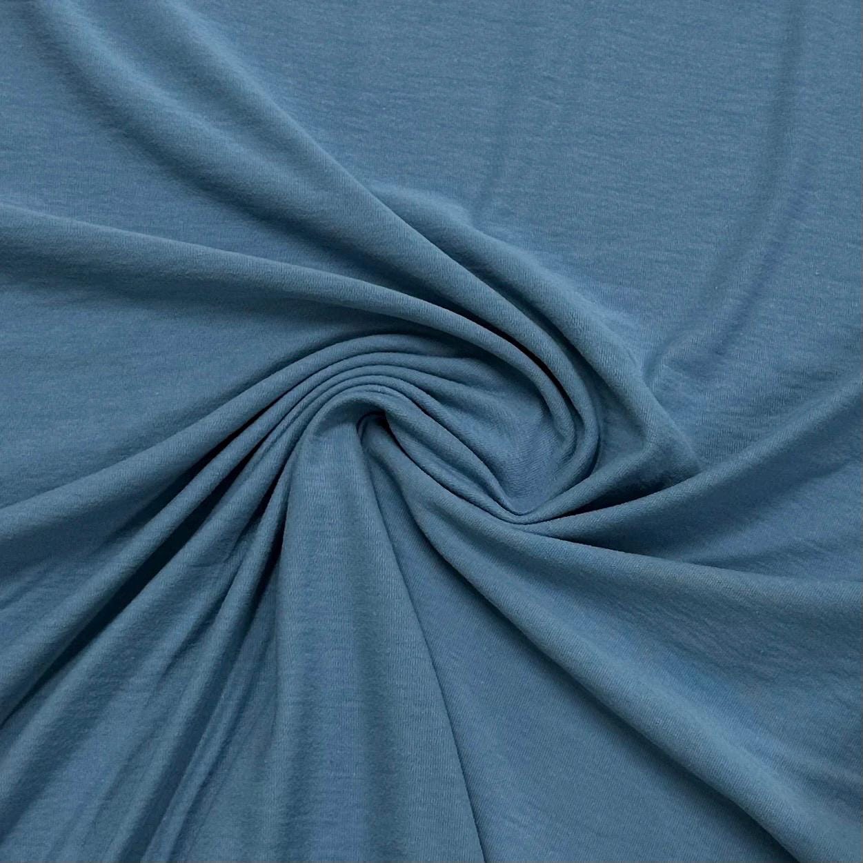 Lyocell Organic Cotton Jersey Knit Fabric | 65" Wide, 160 GSM - Nix Guide To