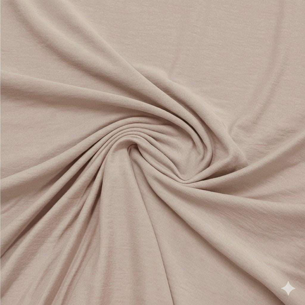 Lyocell Organic Cotton Jersey Knit Fabric | 65" Wide, 160 GSM - Nix Guide To