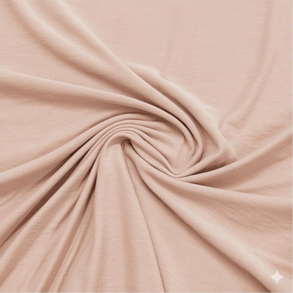 Lyocell Organic Cotton Jersey Knit Fabric | 65" Wide, 160 GSM - Nix Guide To