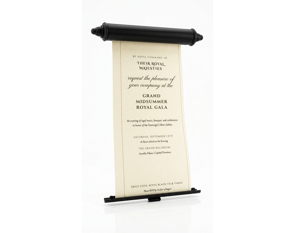 The Chronicle Carrier // Modular Retractable Scroll Tube Case for LARP & TTRPG Maps