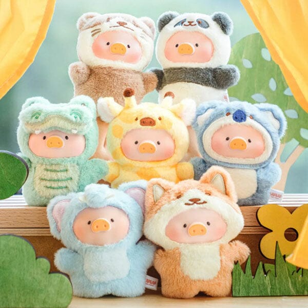 Lulu The Piggy Animal Party Forest Theater Vinyl Finger Puppet Blind Box (1 Random Box) - Nix Guide To